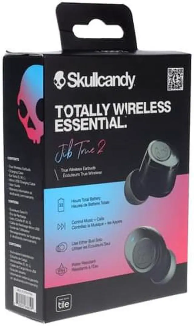 Alt view image 4 of 7 - Skullcandy Jib True 2 Wireless In-Ear Earbuds - Black