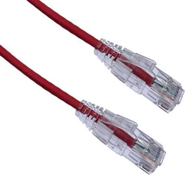 Alt view image 4 of 4 - Axiom C6BFSB-R1-AX 1Ft Cat6 Bendnflex Ultra-Thin Snagless Patch Cable 550Mhz (Red)