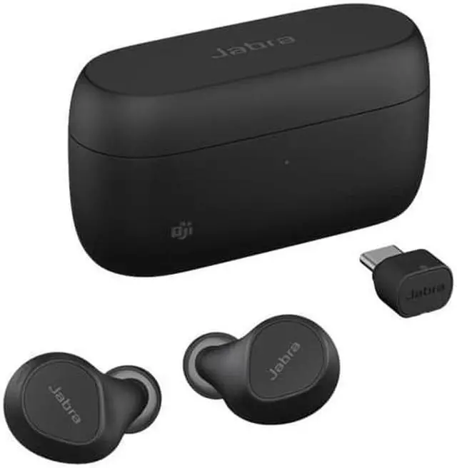 Alt view image 2 of 4 - Jabra Evolve2 MS Wireless Earbuds with USB-C Connectivity (20797-999-899)
