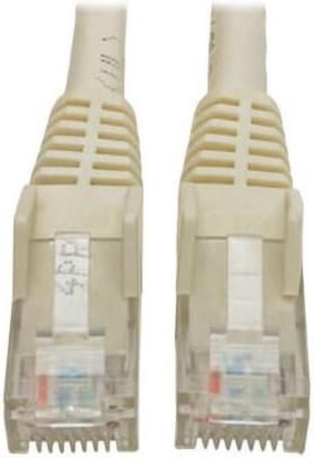 Alt view image 6 of 9 - Tripp Lite 6Ft Cat6 Snagless Molded Patch Cable Utp White Rj45 M/M 6'