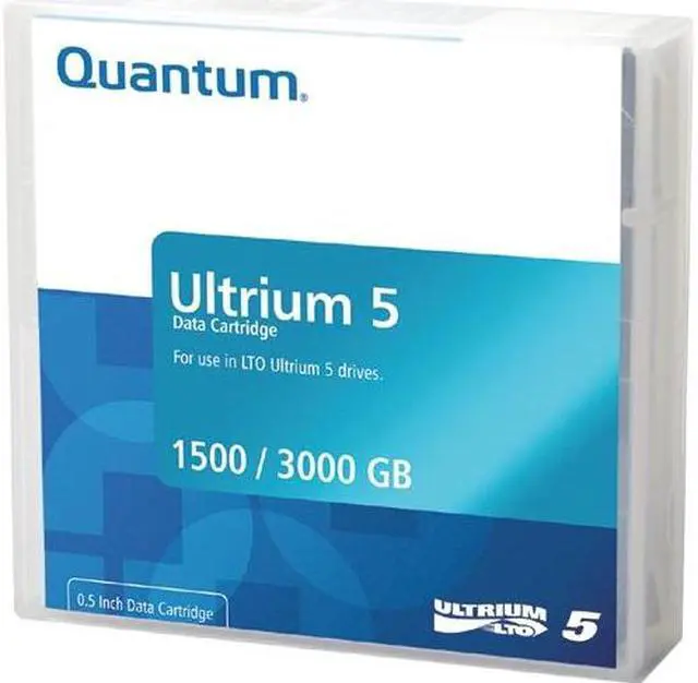 Alt view image 2 of 2 - Quantum MR-L5MQN-05 Quantum MR-L5MQN-05 LTO Ultrium 5 Data Cartridge - LTO-5 - 1.50 TB (Native) / 3 TB (Compressed) - 5 Pack