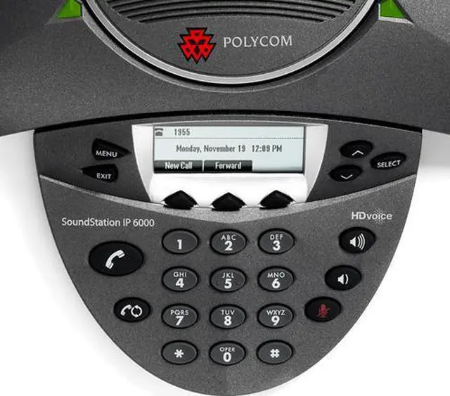 Alt view image 5 of 11 - Polycom SoundStation IP 6000 w/Power Supply