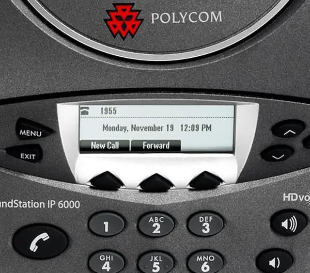 Alt view image 6 of 11 - Polycom SoundStation IP 6000 w/Power Supply