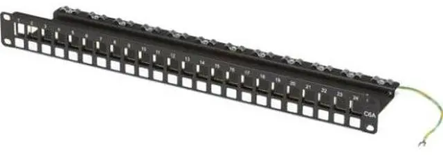 Alt view image 9 of 9 - PATCH PANEL - CAT6A, 1U, 24-PORT, GSA, TAA, 45 DAY STANDARD RETURN POLICY