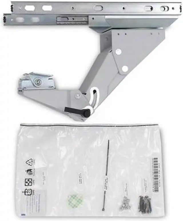 Alt view image 11 of 13 - Ergotron 97-827 SV Height-Adjustable Keyboard Arm - for SV LCD carts