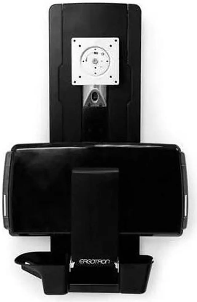Alt view image 9 of 11 - ERGOTRON 61-080-085 StyleView Sit-Stand Vertical Lift, Patient Room (Black)