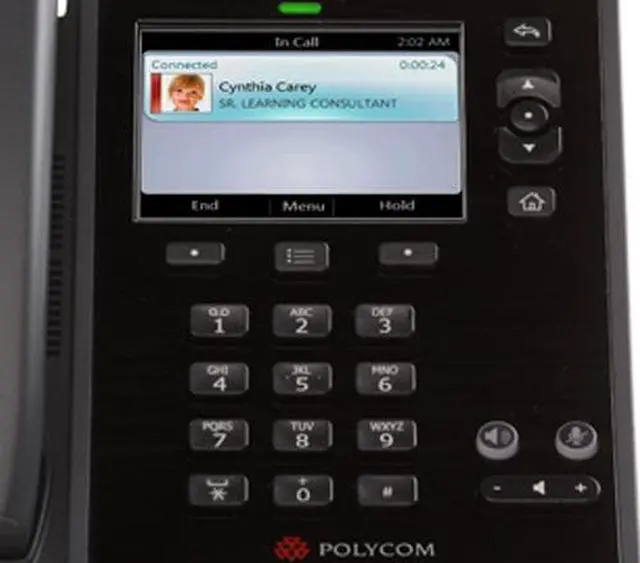 Alt view image 2 of 5 - Polycom 2200-44300-025 CX500 VoIP Phone for Microsoft Lync