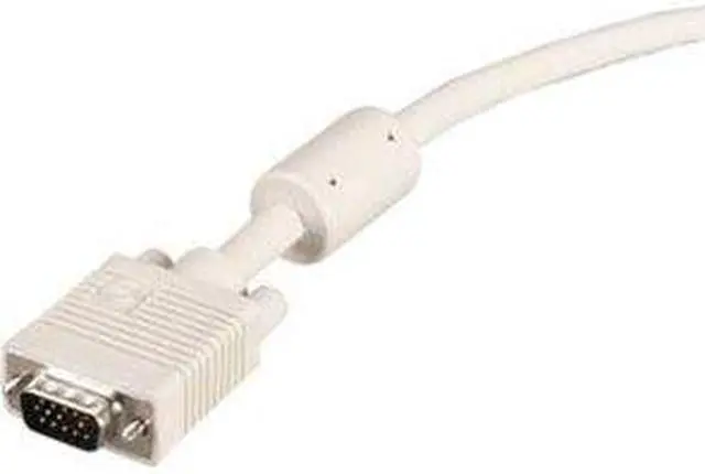 Alt view image 2 of 4 - Vga Video Cable With Ferrite Core - Male/Female, Beige, 20-Ft. (6.0-M)