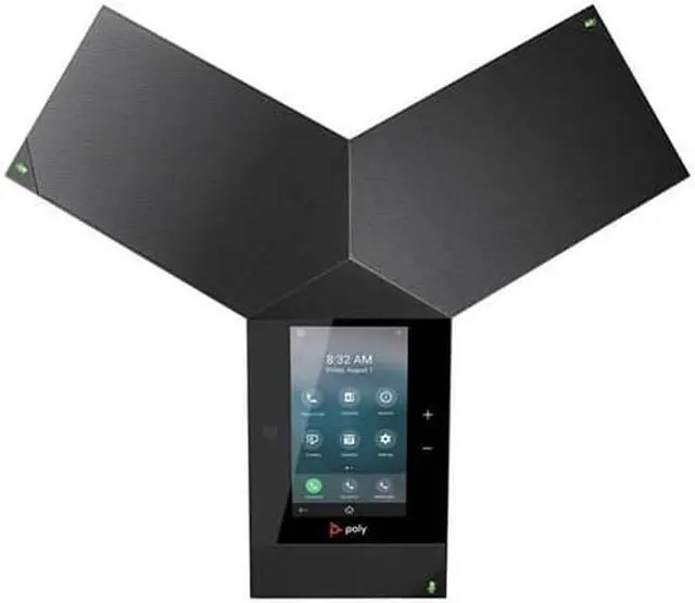 Alt view image 3 of 13 - Polycom 2200-66070-001 RealPresence Trio 8800 Conference VoIP phone w/ Acoustic Clarity Technology