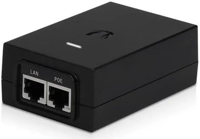 Alt view image 4 of 13 - Ubiquiti 24W PoE Adapter with Surge and Clamping Protection Peak Pulse Current Gigabit LAN Port (POE-24-AF5X)