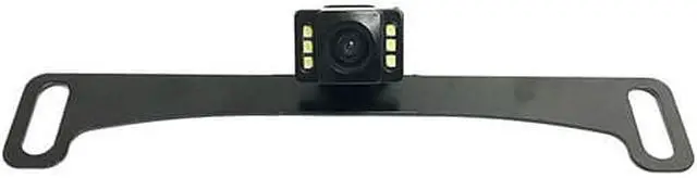 Alt view image 9 of 12 - Boyo VTL17IRTJ Concealed Mount Hd Bar-Type License Plate Camera With Night Vision & Trajectory Parking Lines
