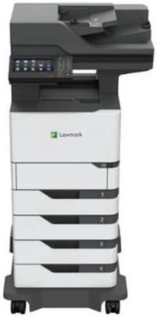 Alt view image 7 of 11 - Lexmark MX722adhe Multifunction Monochrome Duplex Laser Printer