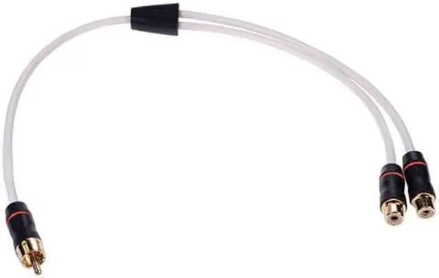 Alt view image 5 of 9 - Fusion MS-RCAYF RCA Splitter 010-12622-00 RCA Splitter Cable