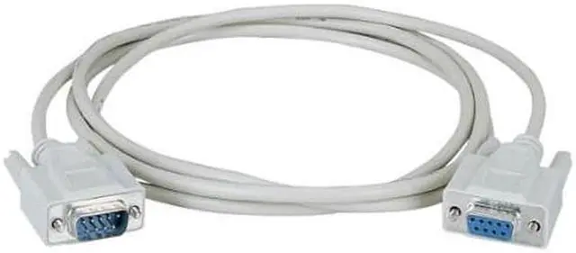 Alt view image 10 of 11 - DB9 Serial Extension Cable, Male/Female, 25-ft. (7.6-m)