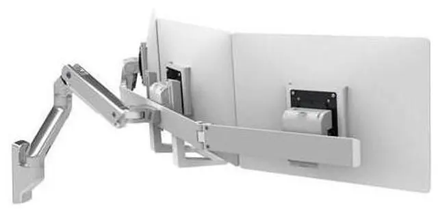 Alt view image 11 of 15 - HX TRIPLE MONITOR BOW KIT POLISHED ALUMINUM