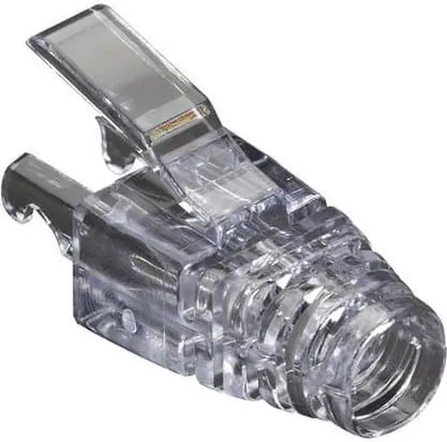 Alt view image 3 of 3 - EZ-RJ45 CAT5e Strain-Relief Boot, 25-Pack, Clear