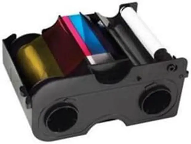 Main image of FARGO 45000 Fargo 45000 Ribbon - YMCKO - Dye Sublimation, Thermal Transfer - 250 Card - 1 Pack