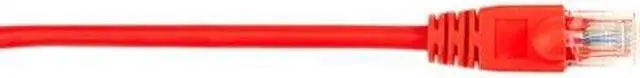 Alt view image 5 of 7 - Black Box CAT5e Value Line Patch Cable, Stranded, Red, 2-ft. (0.6-m)