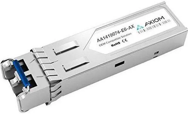 Alt view image 6 of 6 - Axiom AA1419074-E6-AX Sfp (Mini-Gbic) Transceiver Module (Equivalent To: Avaya/Nortel Aa1419074-E6) - 100Mb Lan - 100Base-Fx - Lc Multi-Mode - Up To 1.2 Miles - 1310 Nm