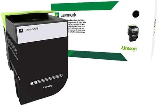Main image of Lexmark 70C1HK0B Lexmark 70C1HK0 Black High Yield Return Program Toner
