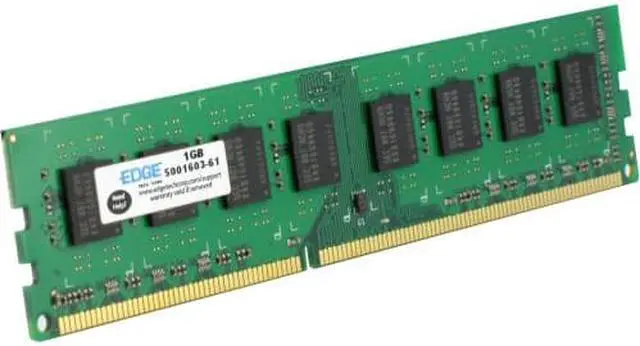 Main image of Edge PE223946 EDGE PE223946 4GB DDR3 SDRAM Memory Module - 4 GB (1 x 4 GB) - DDR3 SDRAM - 1066 MHz DDR3-1066/PC3-8500 - Non-ECC - Unbuffered - 240-pin - DIMM