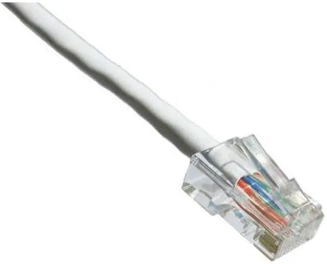 Alt view image 6 of 8 - Axiom C6NB-W1-AX Patch Cable - Rj-45 (M) To Rj-45 (M) - 1 Ft - Utp - Cat 6 - Stranded - White