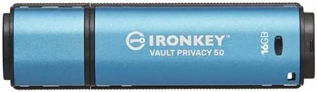 Alt view image 11 of 17 - IronKey Vault Privacy 50 Series 16GB USB 3.2 Gen 1 Type A Flash Drive IKVP5016GB