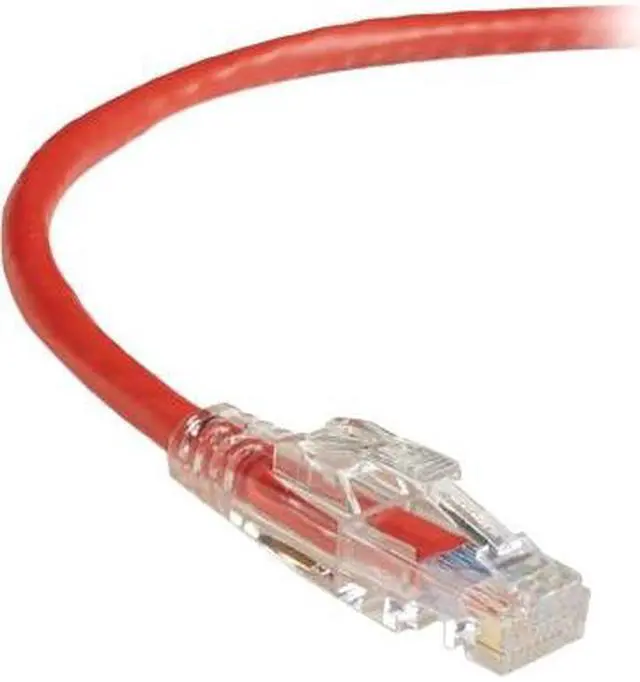 Alt view image 8 of 9 - Black Box GigaTrue 3 CAT6 550-MHz Lockable Patch Cable (UTP), Red, 5-ft. (1.5-m)