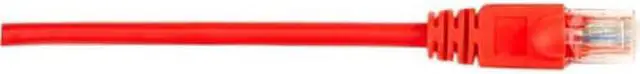 Alt view image 8 of 8 - Black Box CAT5EPC-010-RD Black Box CAT5e Value Line Patch Cable, Stranded, Red, 10-Ft. (3.0-m) - Category 5e for Network Device - Patch Cable - 10 ft - 1 x RJ-45 Male Network - 1 x RJ-45 Male Network