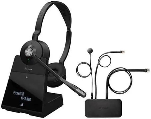 Main image of Jabra Engage 75 Stereo Headset perfect for Teams & Zoom Meetings w/ EHS Avaya 14201-35