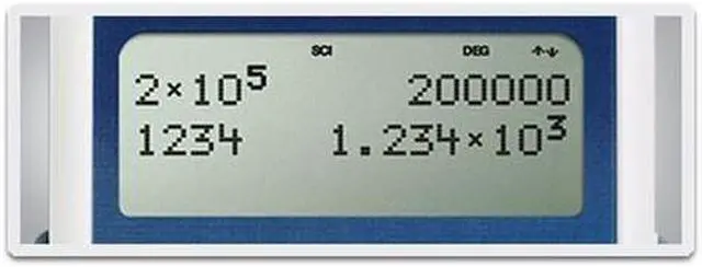 Alt view image 7 of 9 - Texas Instruments TI-34 MultiView Scientific Calculator - White, Blue