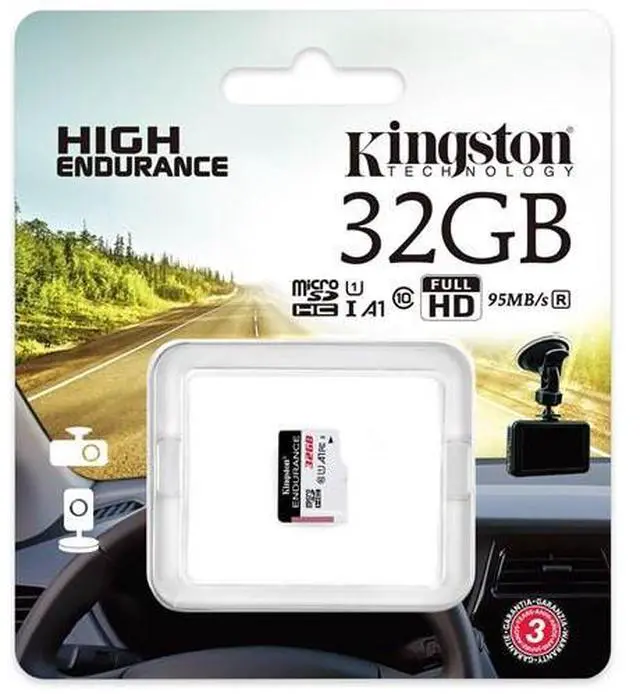 Alt view image 6 of 9 - KINGSTON TECHNOLOGY COMPANY 32GB HIGH ENDURANCE MICROSDHC CARD SDCE/32GB