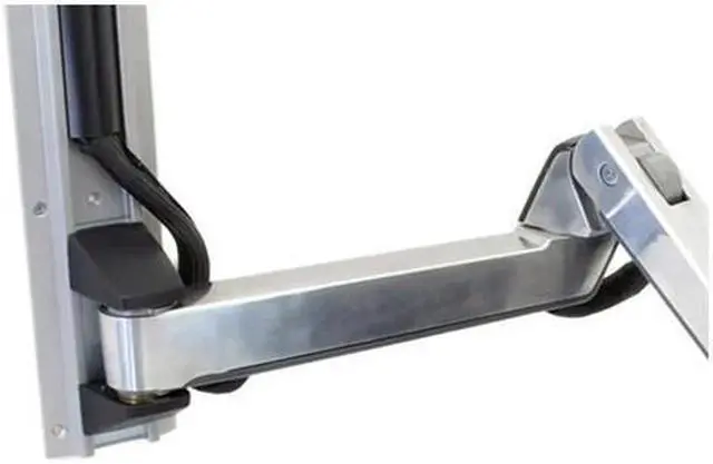 Alt view image 11 of 12 - Ergotron 45-261-026 SV Sit-Stand Combo Extender Arm - Brushed Aluminum