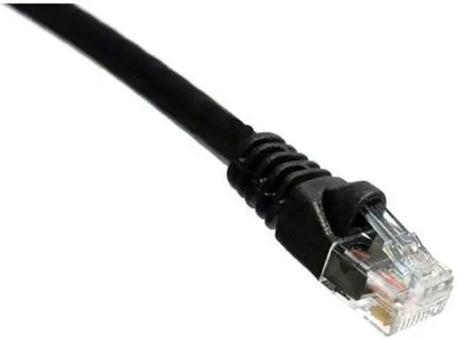 Alt view image 6 of 7 - Axiom C6AMB-K3-AX Patch Cable - Rj-45 (M) To Rj-45 (M) - 3 Ft - Utp - Cat 6A - Ieee 802.3An - Molded, Stranded - Black
