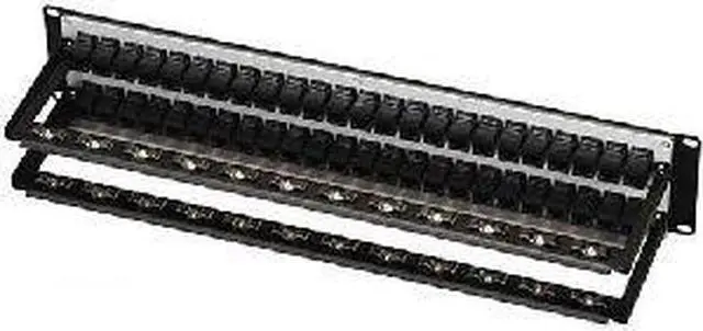 Alt view image 11 of 11 - BlackBox Network Services JPM810A-R2 Feed Through Patch Panel - Unshaccs