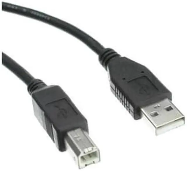 Alt view image 6 of 6 - Axiom Usb 2.0 Type-A To Usb Type-B Cable M/M 15Ft