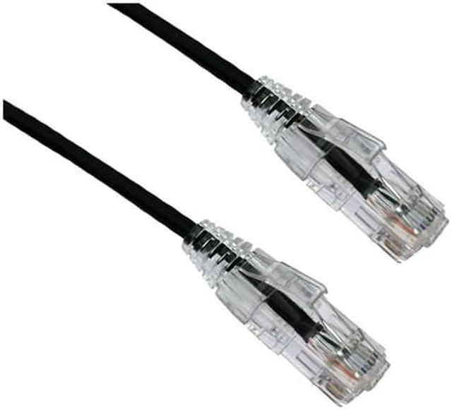 Alt view image 2 of 2 - Axiom C6BFSB-K5-AX 5Ft Cat6 Bendnflex Ultra-Thin Snagless Patch Cable 550Mhz (Black)
