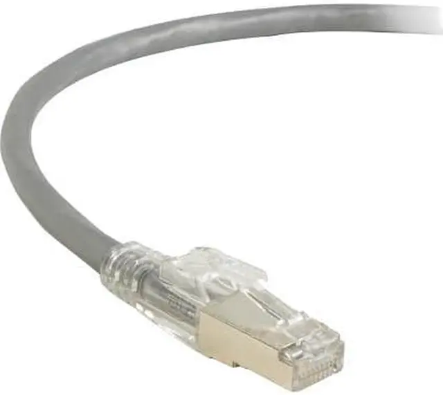 Alt view image 6 of 6 - GIGATRUE 3 CAT6. SHIELDED PATCH CORD GRAY 20FT