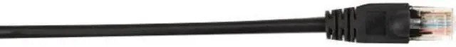Alt view image 6 of 6 - Black Box CAT5EPC-007-BK CAT5e 100-MHz Stranded Ethernet Patch Cable - Unshielded, PVC, Snagless Boot, Black, 7 ft.