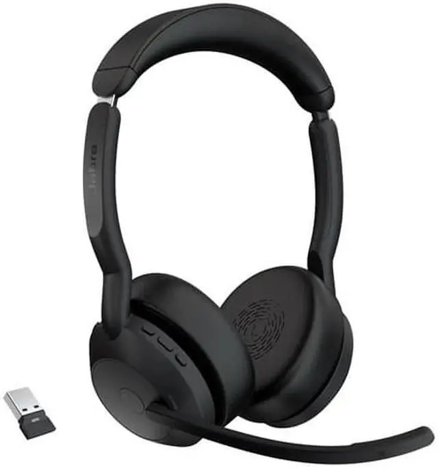 Main image of Jabra Evolve2 55 Stereo UC Wireless Headset with Link380a (25599-989-999-01)