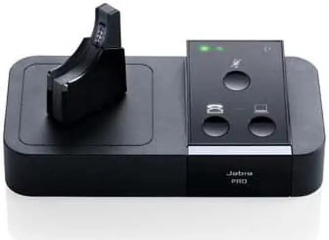 Alt view image 2 of 5 - Jabra PRO 9450 Mono Wireless Headset w/ Up To 450 Feet Range