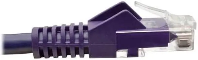 Alt view image 11 of 12 - TRIPP LITE CONNECTIVITY N201-002-PU 2FT CAT6 PURPLE UTP RJ45 M/M