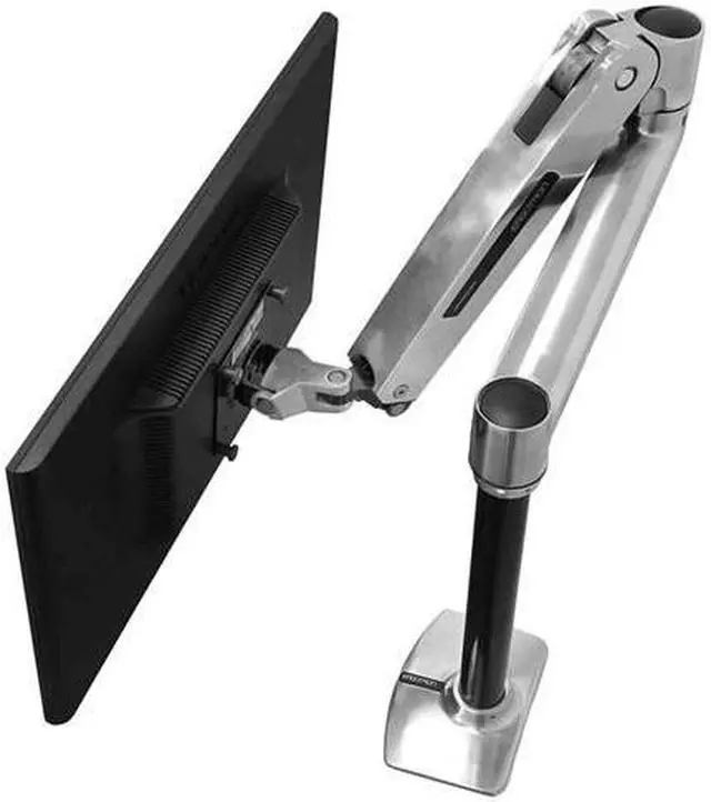 Alt view image 7 of 14 - Ergotron 45-360-026 Mounting Arm for Flat Panel Display - Polished Aluminum