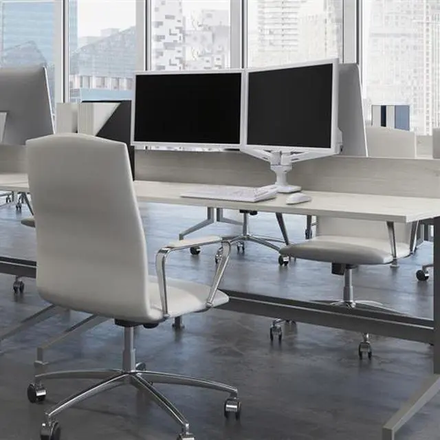 Alt view image 14 of 16 - ERGOTRON 45-491-216 LX DUAL SIDE-BY-SIDE ARM WHITE