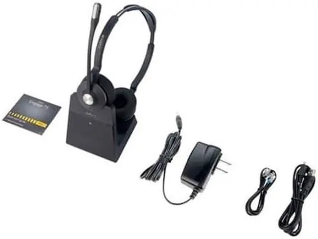 Alt view image 6 of 6 - Jabra Engage 75 Stereo Wireless Headset with Noise-Canceling Microphone