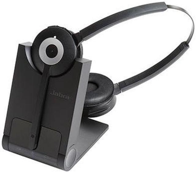 Alt view image 2 of 3 - Jabra PRO 920 Duo Noise-Canceling Wireless Headset for Deskphone
