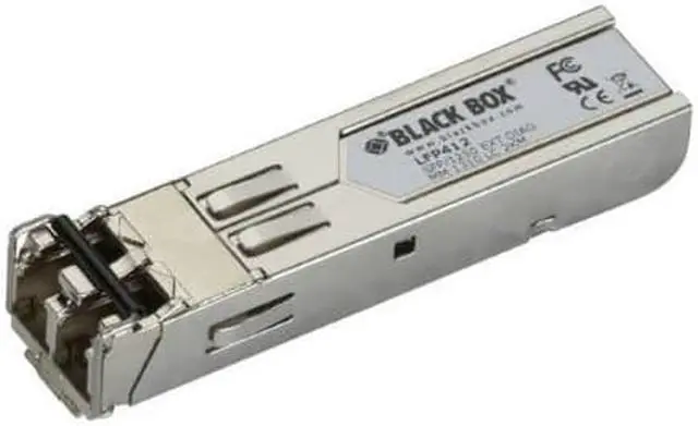 Alt view image 9 of 9 - Black Box SFP, 1250-Mbps Fiber with Extended Diagnostics, 1310-nm Multimode, LC, 2 km (lfp412)