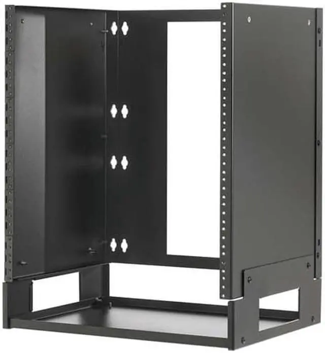 Alt view image 2 of 10 - Tripp Lite 12u Wall-mount Bracket With Shelf Wall-Mount Bracket