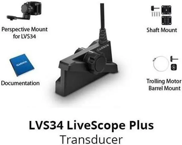 Alt view image 5 of 8 - Garmin 010-02706-10 LiveScope Plus LVS34 (Transducer Only)