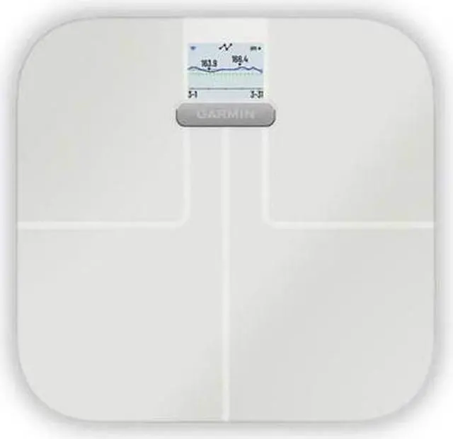 Alt view image 10 of 10 - garmin index s2, smart scale with wireless connectivity, measure body fat, muscle, bone mass, body water% and more, white (010-02294-03)
